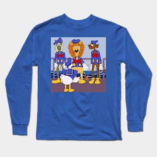 Donalds Navy Long Sleeve T-Shirt